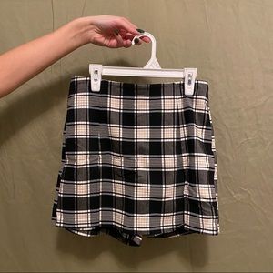Plaid SKORT